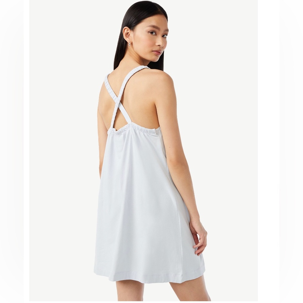 Free Assembly Flounce Tank Dress